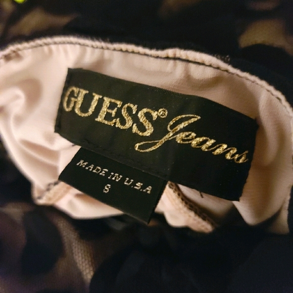 GUESS Polka Dot Mini Dress size S - Picture 7 of 7